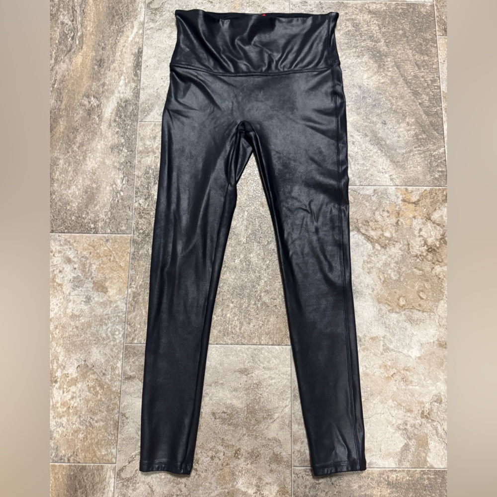 SPANX faux leather leggings